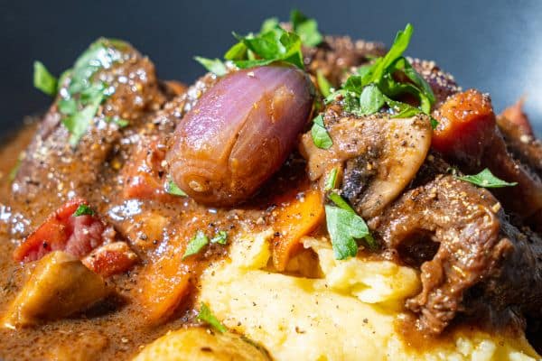 Boeuf bourguignon recette de grand-mère