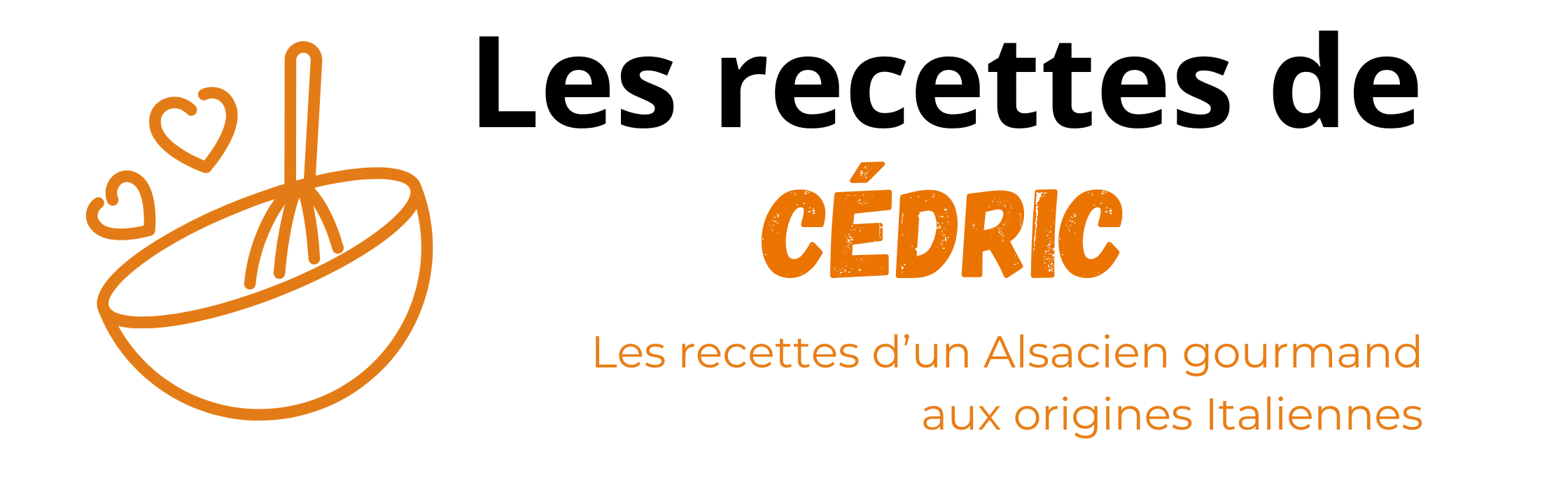 Les recettes de Cédric